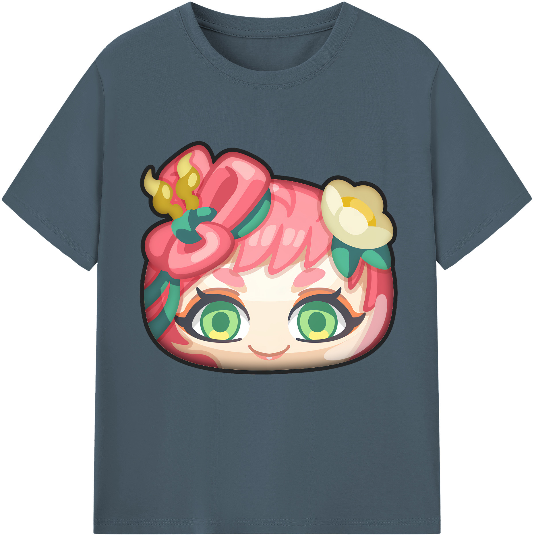 （画像用） 妖怪ウォッチ Yo-kai Watch 綿100％半袖Tシャツ（フロントプリント）
